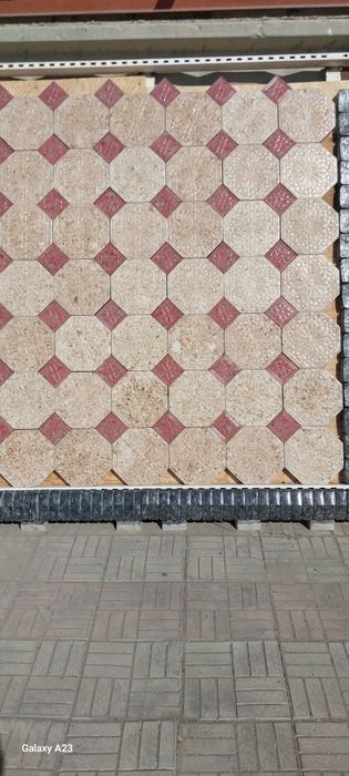 Брусчатка Янтарьного цвета