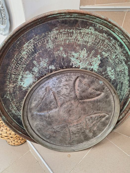 Синия Поднос меден  за плодове