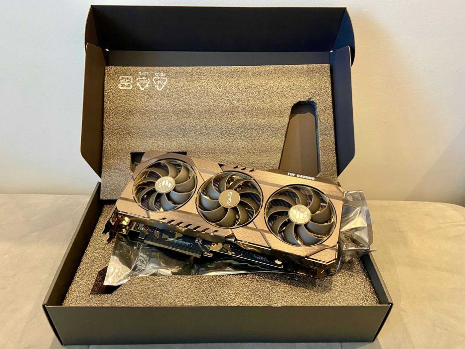 Видео карта ASUS TUF Gaming GeForce RTX 3060 Ti OC Edition 8GB GDDR6