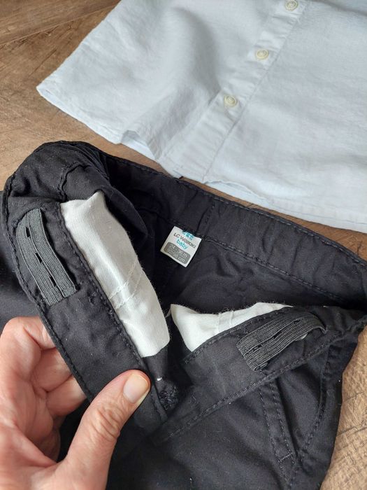 Бебешки комплект от 4 части с тиранти и папионка Waikiki 92-98см