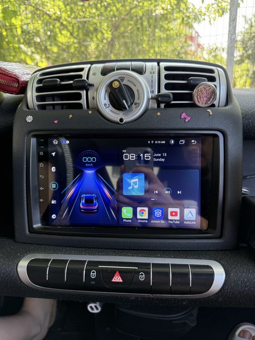Navigatie Android  Smart For Two 2 Carplay Android Auto + Camera