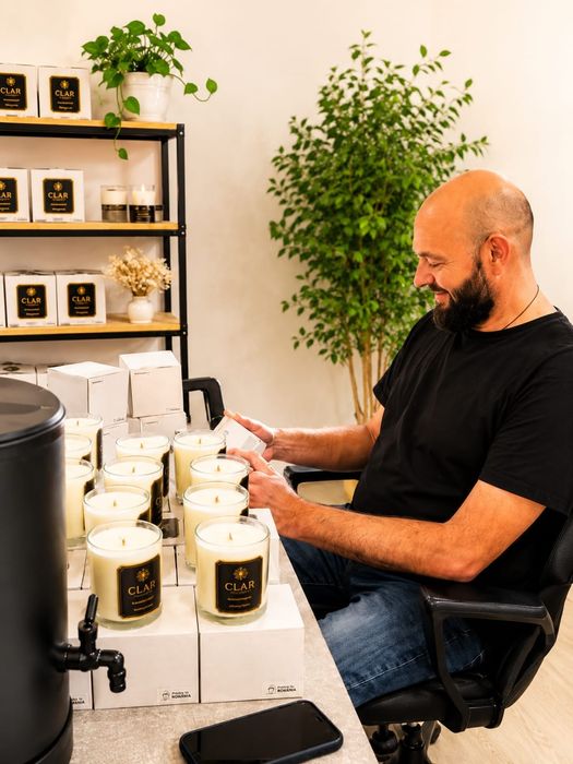 Lumânare personalizată cu nume și mesaj | Cadou pentru soție, mamă