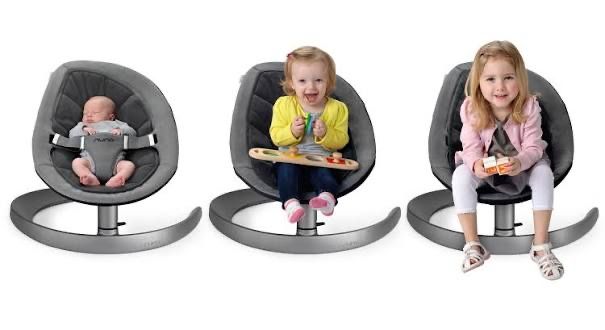 Шезлонг Nuna Leaf Curv Dusk