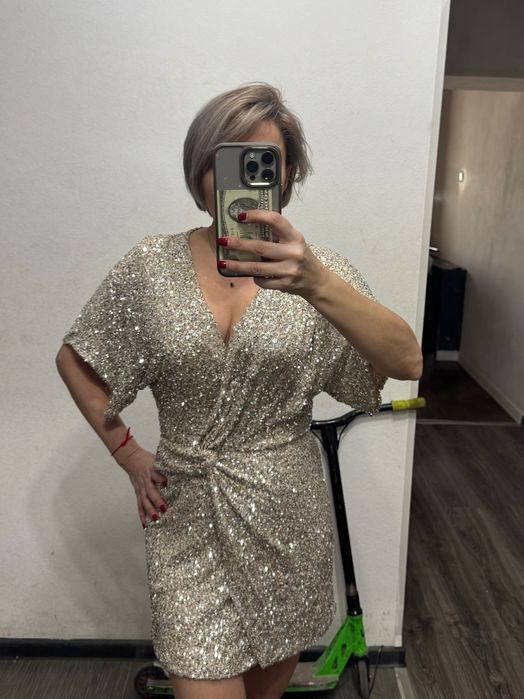 Коктейльное платье ZARA