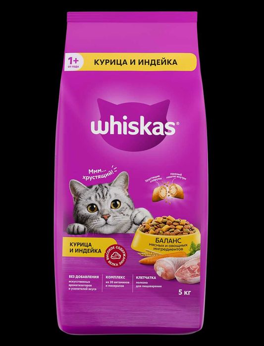 Сухой корм Whiskas