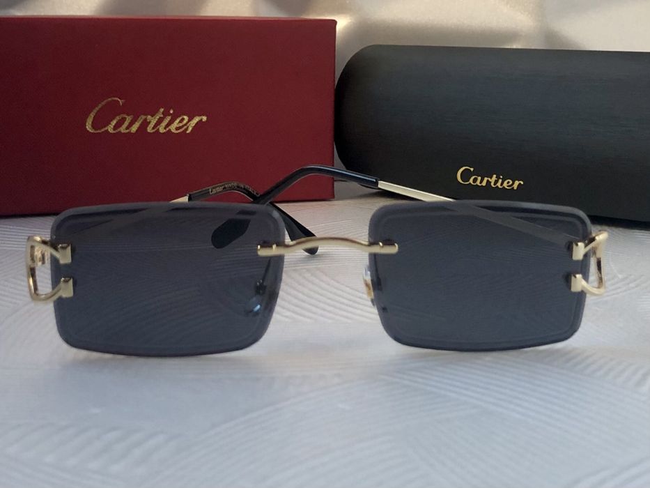 Мъжки слънчеви очила правоъгълни черни дамски унисекс