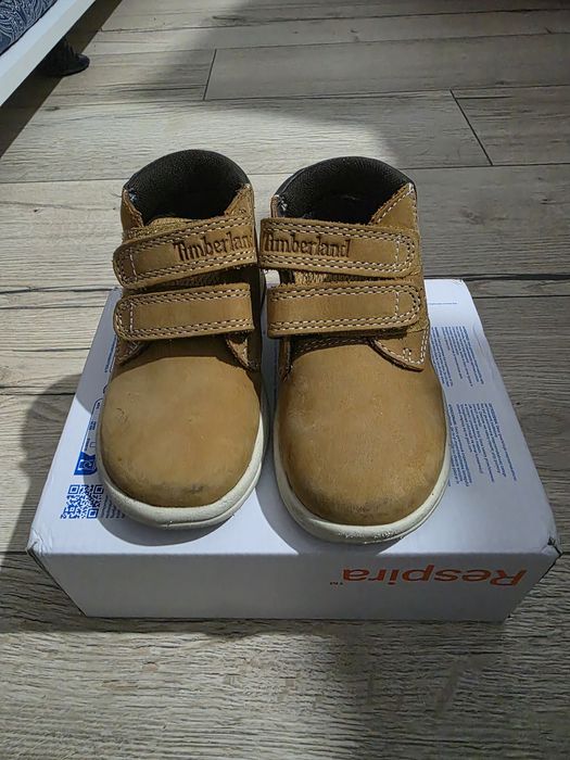 Ghete Timberland din piele nabuc, mărimea 23