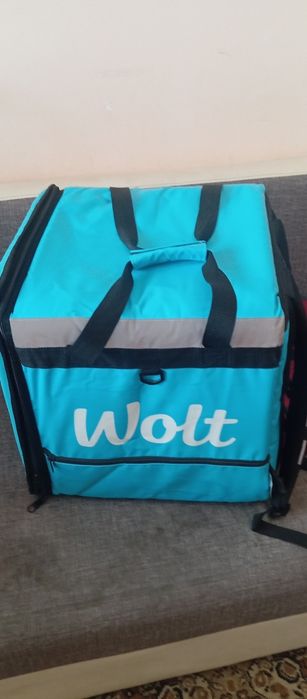 Термосумка wolt волт как новый