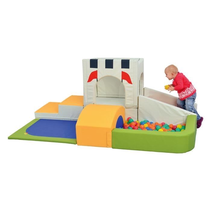 Детски центр, playground, естествена кожа