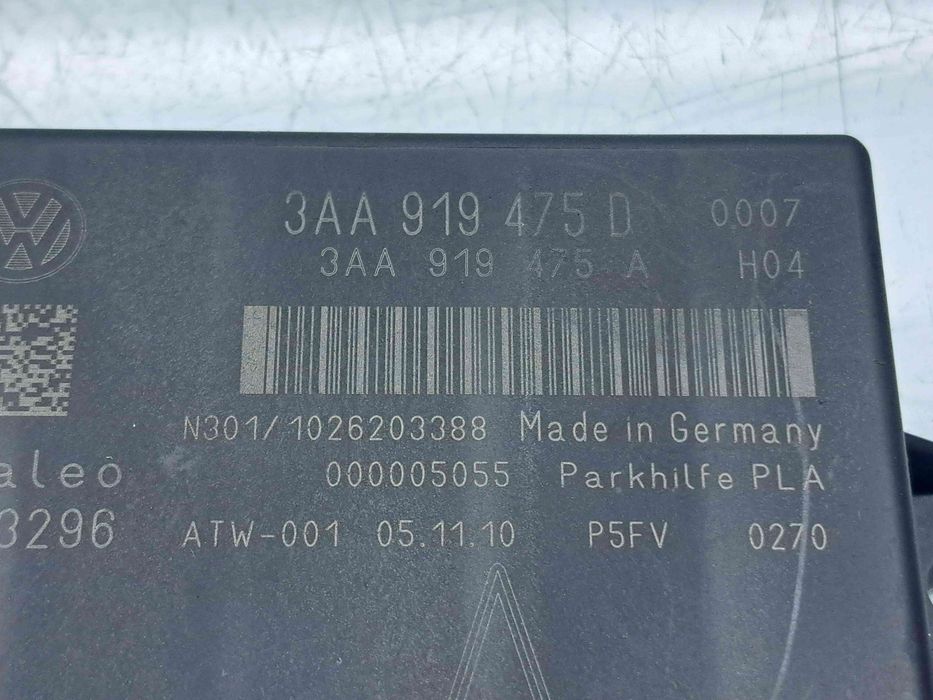 Modul senzori parcare Volkswagen Passat B7 (362) [Fabr 2010-2014] 3AA