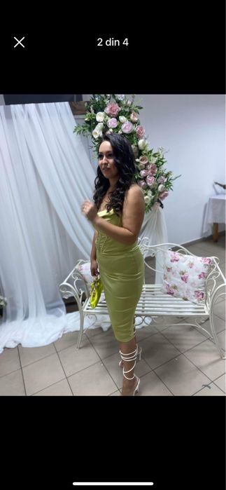 Rochie lime marime L