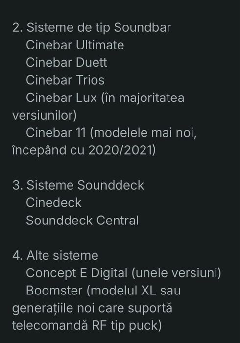 Telecomanda Teufel