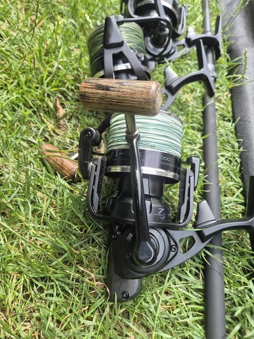 Shimano  TX 2    și Okuma  Trex