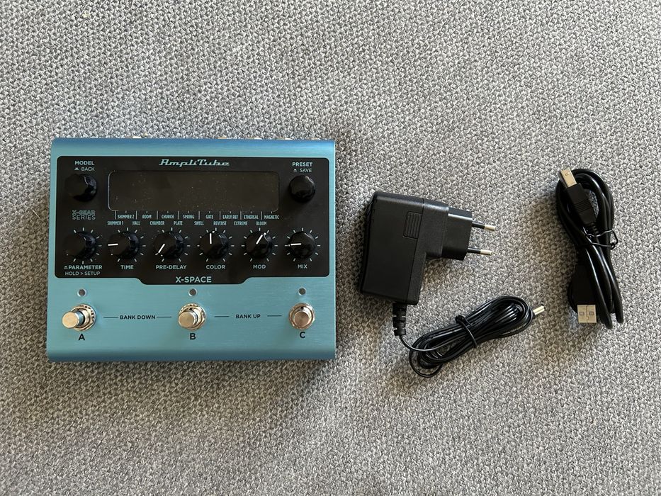 Педаль Ревербирации X - SPACE  ample tube
