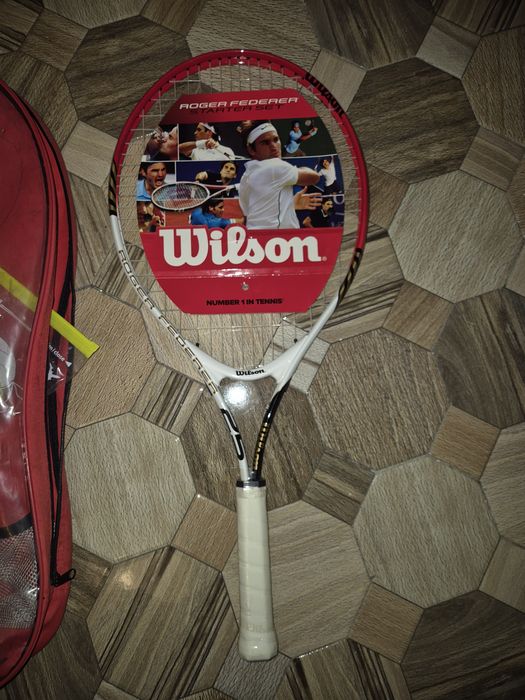 Ocazie set 2 Rachete tenis Wilson Roger Federer  noi cu eticheta in husa