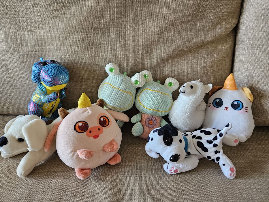 Плюшени играчки няколко вида
