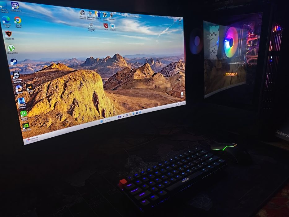 Мощный игровой компьютер RTX3070/ i7 12700KF