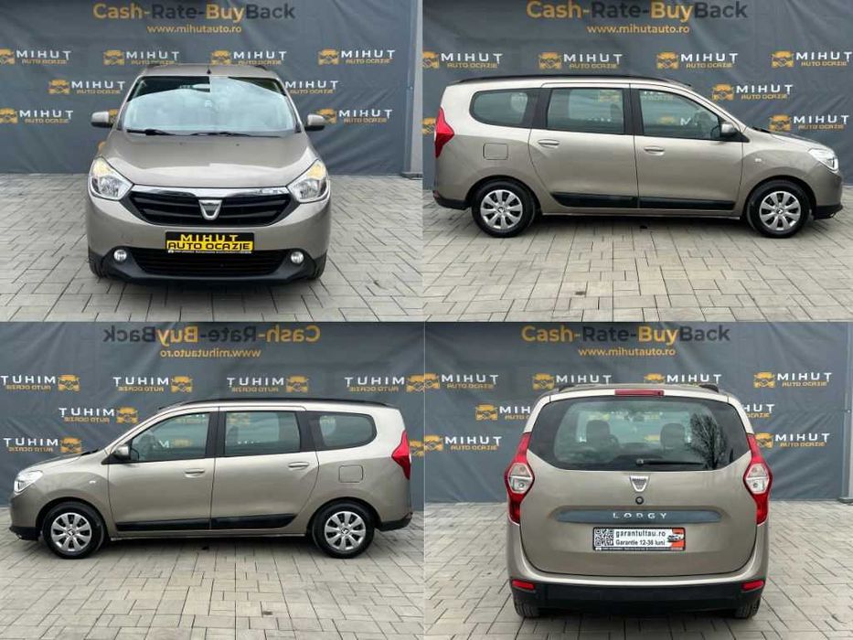 Dacia Lodgy 1.2 Benzina (116 CP) 2013 Euro 5 | Rate fixe | Garantie