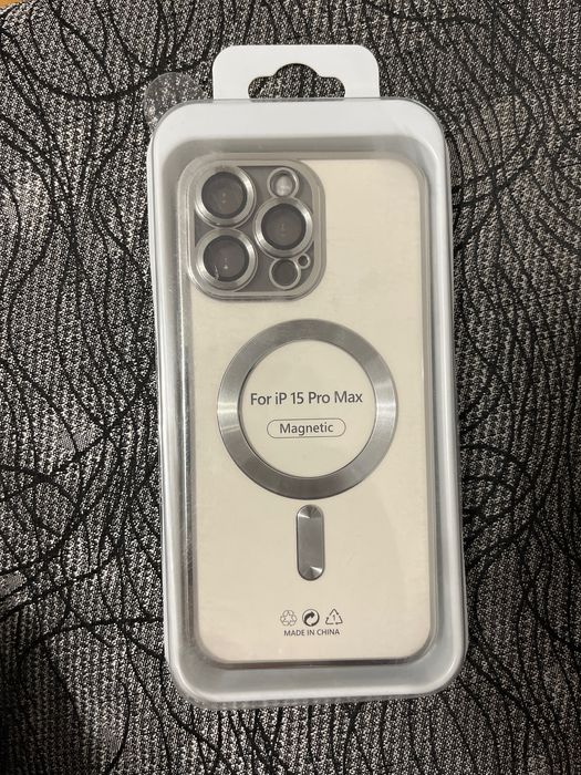 Калъф за iPhone 15 Pro Max подарък стъклен протектор