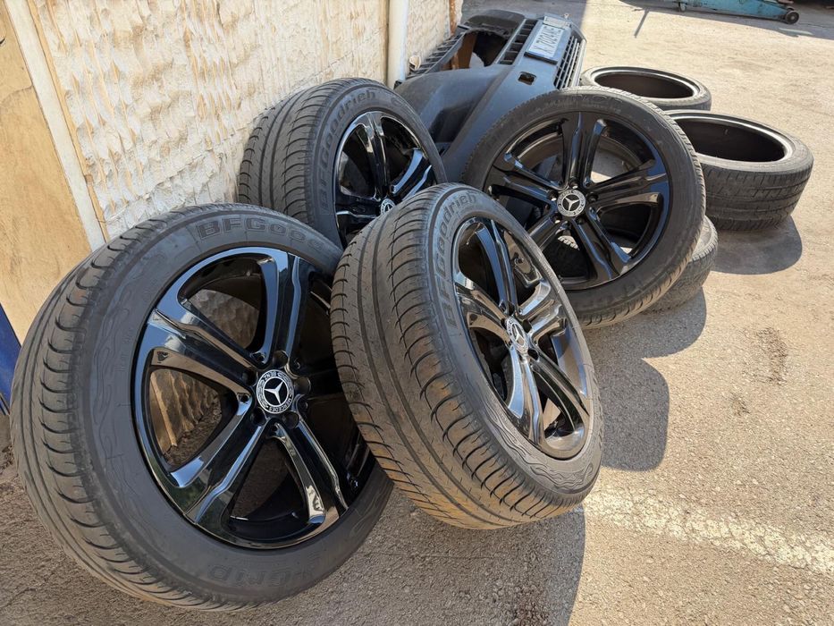 Оригинални джанти Mercedes 5x112 + подарък гуми BF Goodrich 245/45/18