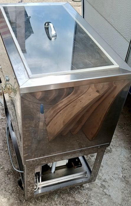 Vitrina frigorifica comerciala  înghețată, bauturi  din inox -30 grade