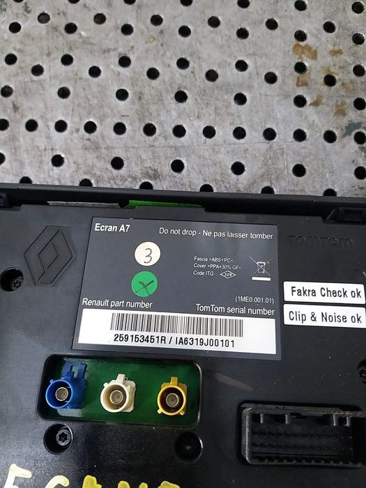 Display navigatie renault megane 3 259153451r