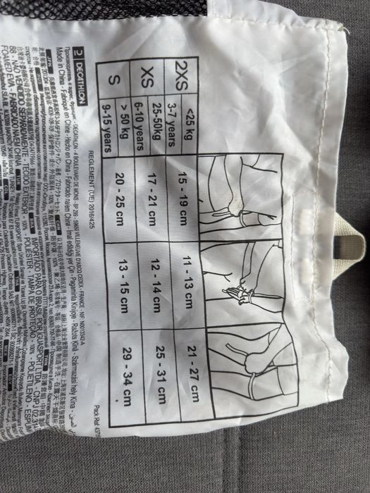 Set 3 perechi protecţii Play Negru Copii xs