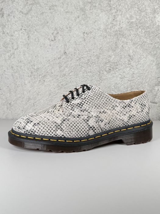 Dr. Martens 2046 Python Print Suede Oxford
