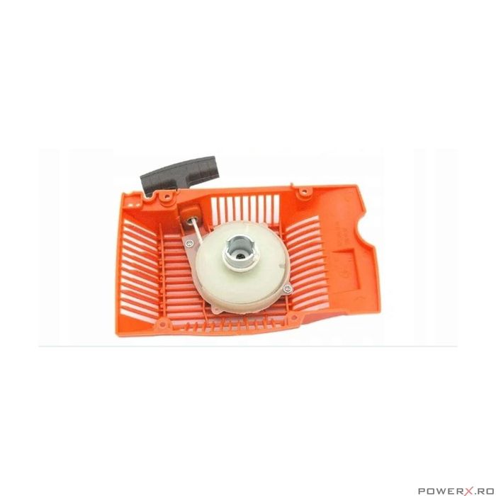 Capac pornire motofierastrau, demaror complet drujba Husqvarna 61,