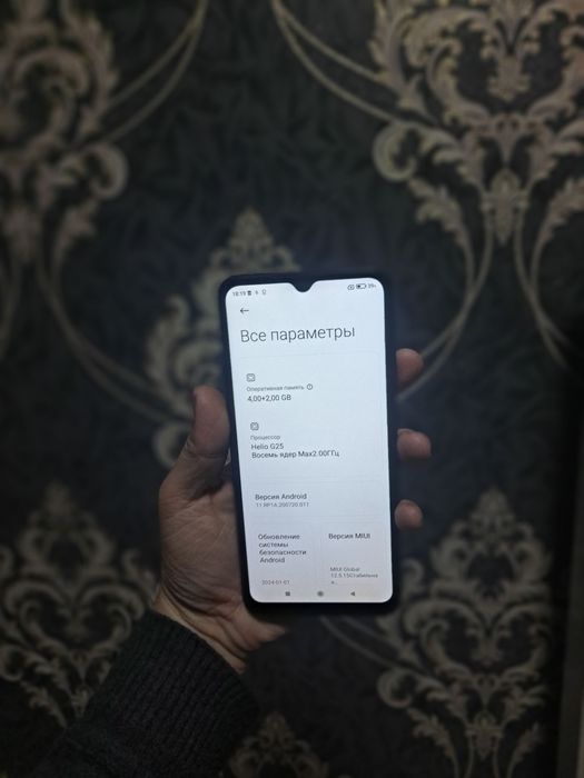 Redmi 10A 4+2/128gb Kar dok bor aybi yo