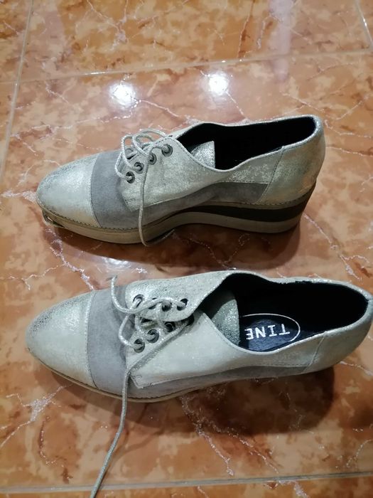 Дамски пролетно есенни обувки Tines, 37  номер естествена кожа