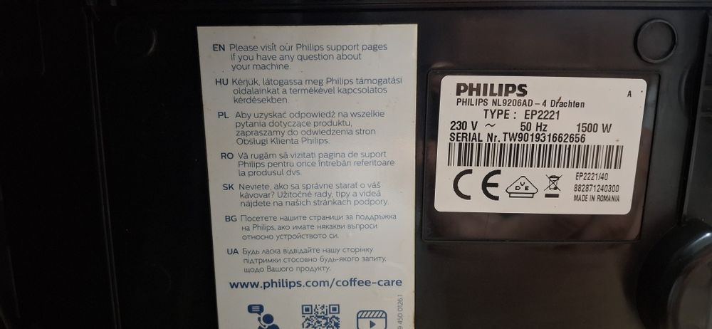 Espressor automat Philips EP2221