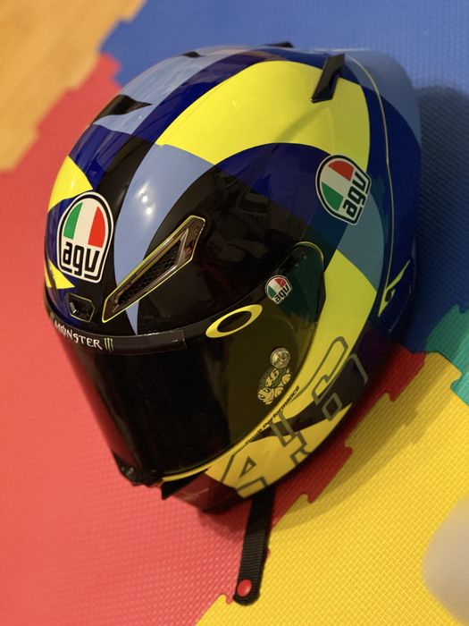 AGV Pista GP RR - Rossi Soleluna 2022 - M + Mir Americas - MS