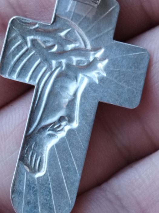 Cruciuliță mare din argint 925