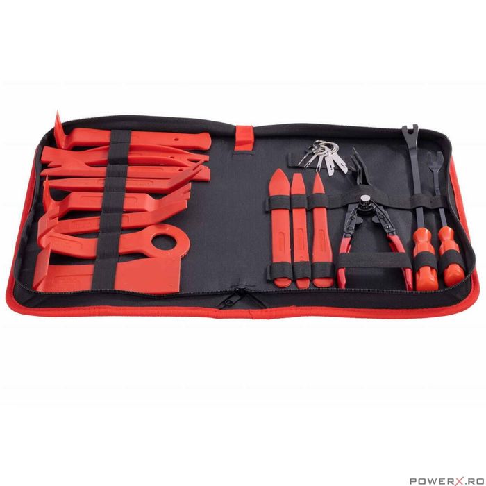 Set extractoare pentru tapiterie, 19 piese, Kraft