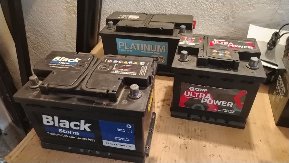 Акумулатор 52 AH, 75 AH