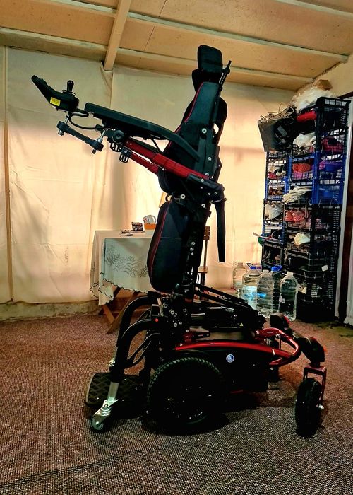 Carut cu verticalizare electrictica Nouu  dizabilități / handicap