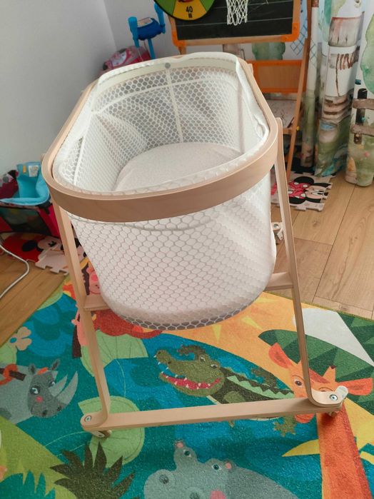 Coș bebe IKEA ÄLSKVÄRD cu saltea – stare foarte bună