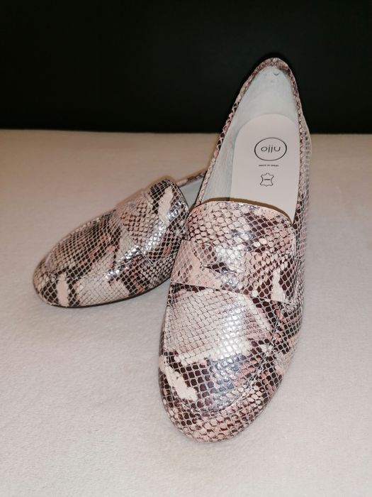 ojju® - НОВИ - дамски кожени мокасини - No: 38