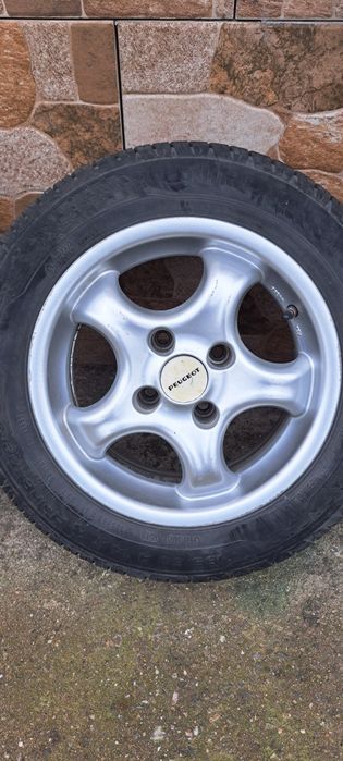 Алуминиеви джанти с гуми  14 ц. 4х108