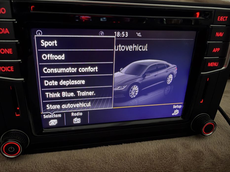 Vând navigație originală Volkswagen MIB2 2020 Harti 2026 Carplay / AA