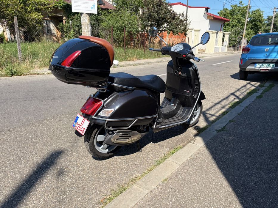 Piaggio Vespa GTS250, RAR efectuat