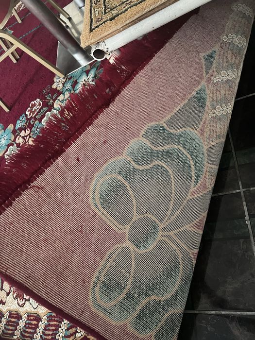 Ковер цвет бордо 5*3м