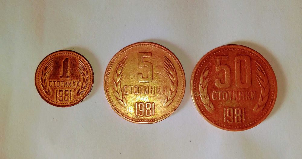1 стотинка от 1981 година - България