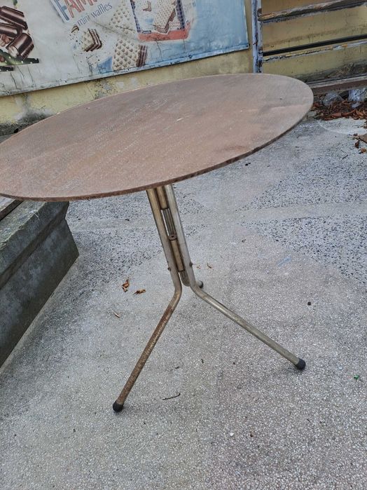 Триноги за маса със стъклен плот заведение 10бр.