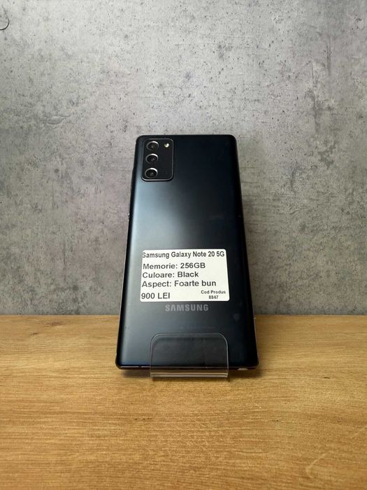 ZAP AMANET Gara de Nord - Samsung Galaxy Note 20 5G - 256GB - Black