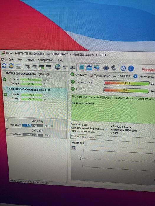 Хард Диск 2х500GB общо 20€