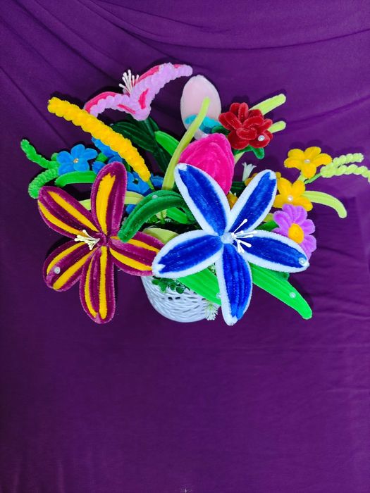 Цветы ручной работы