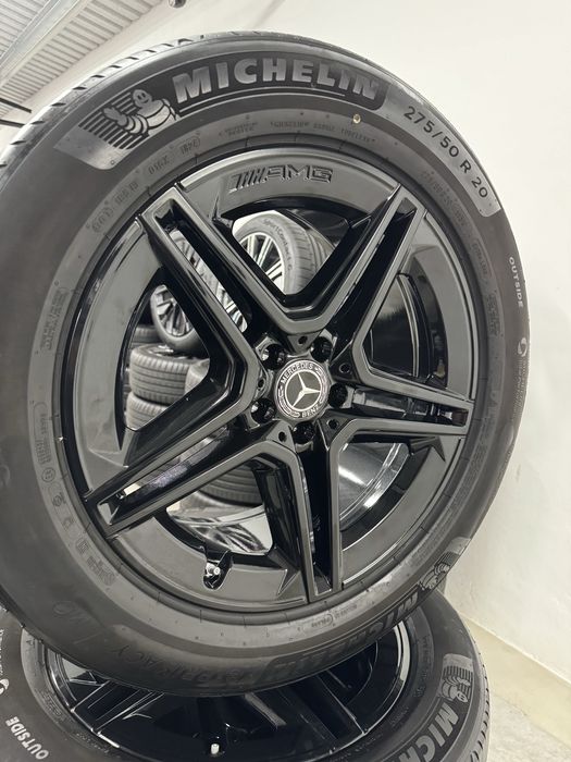 Jante Mercedes Gle R20 Originale Negru Lucios Gle Coupe AMG Michelin de vara 2024
