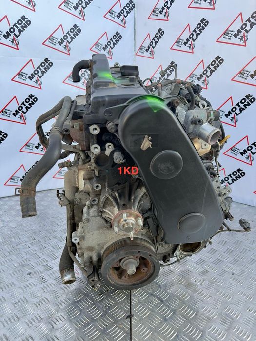 Привозной двигатель Toyota 1KD